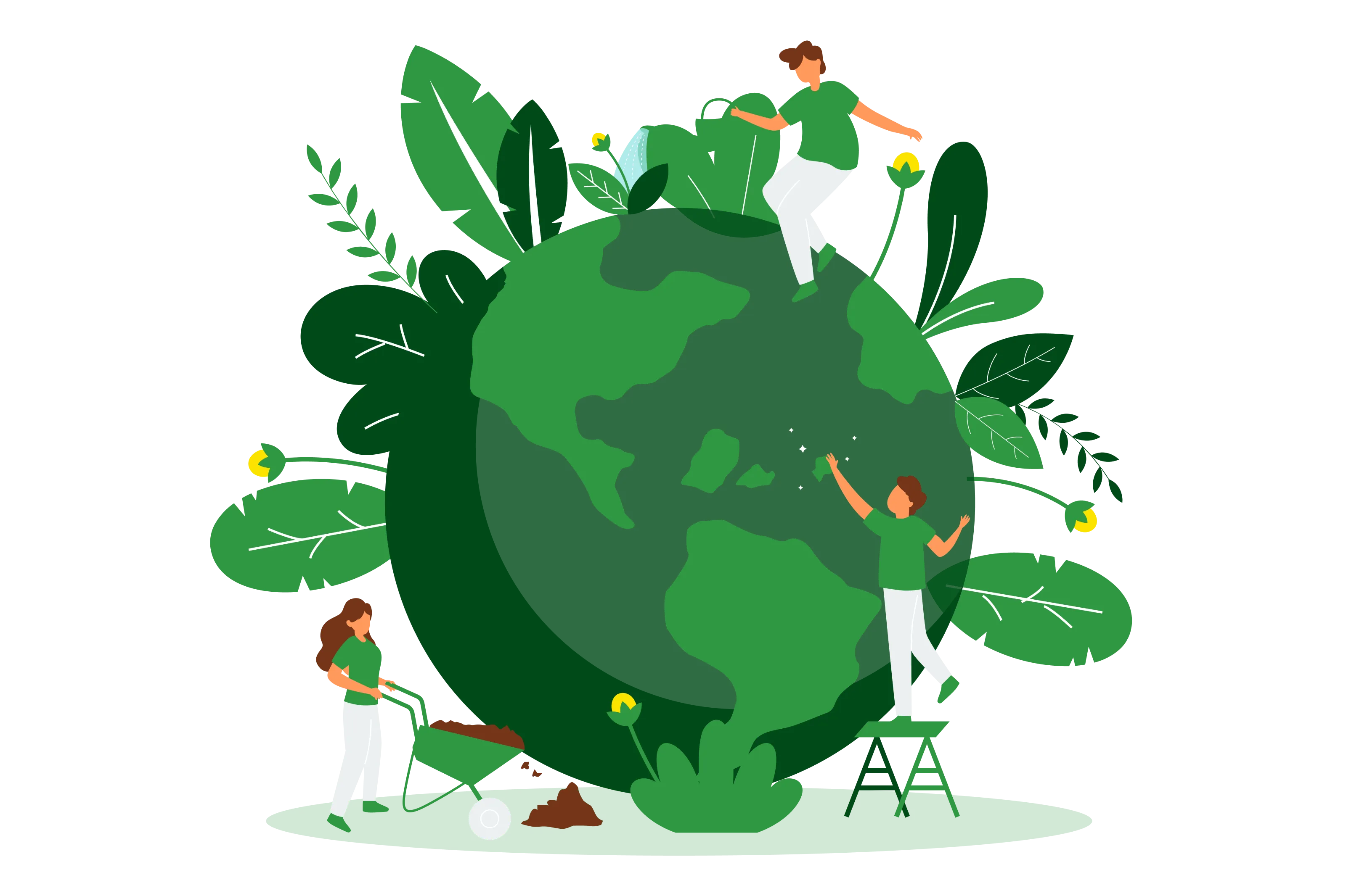 The image highlights the concept that sustainability is about balancing the needs of the environment, society, and economy in a way that meets the needs of the present without compromising the ability of future generations to meet their own needs. The image suggests that true sustainability requires a holistic approach that takes into account the interdependence of these three spheres, and that sustainable solutions must be both practical and equitable. The image serves as a reminder that sustainability is not just about protecting the environment, but also about creating a better world for all.