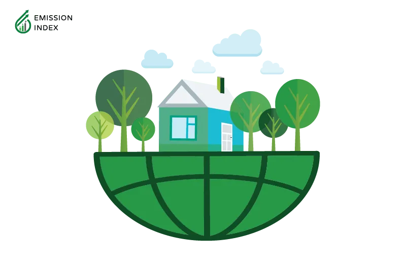  Illustration titled ‘Green Hydrogen.’ The image features a scene of sustainability portrayed over half of a globe. The illustration emphasizes the significance of green energy in combating climate change and resource depletion, making the transition to sustainable energy sources more crucial than ever for our planet.